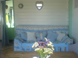 sea angel sofa with butterfly